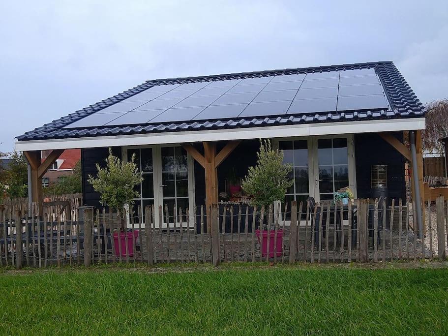 Wellness Chalet Met Jacuzzi, Sauna, Omheinde Tuin, 신트 아날란트 외부 사진