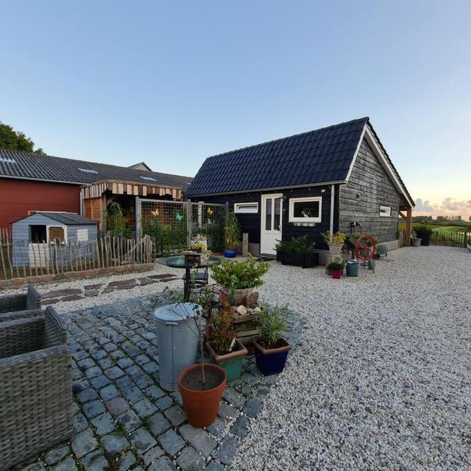 Wellness Chalet Met Jacuzzi, Sauna, Omheinde Tuin, 신트 아날란트 외부 사진