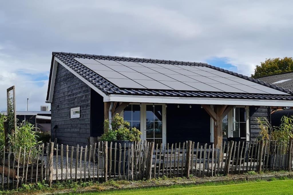 Wellness Chalet Met Jacuzzi, Sauna, Omheinde Tuin, 신트 아날란트 외부 사진